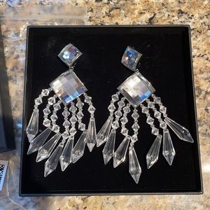 H&M Balmain chandelier earrings